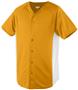 Augusta Youth Wicking Button Front Jerseys