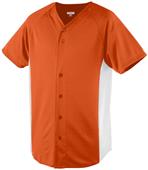 Augusta Youth Wicking Button Front Jerseys