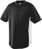 Augusta Wicking Color Block Two-Button Jerseys