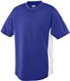 Augusta Wicking Color Block Two-Button Jerseys