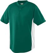 Augusta Wicking Color Block Two-Button Jerseys