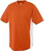 Augusta Wicking Color Block Two-Button Jerseys