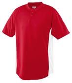 Augusta Youth Wicking Two-Button Jerseys