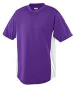 Augusta Youth Wicking Two-Button Jerseys
