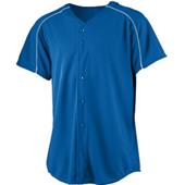 Augusta Wicking Button Front Baseball Jerseys