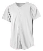 Augusta Youth Wicking Button Front Baseball Jersey