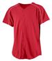 Augusta Youth Wicking Button Front Baseball Jersey