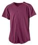 Augusta Youth Wicking Button Front Baseball Jersey