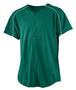 Augusta Youth Wicking Button Front Baseball Jersey