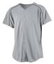 Augusta Youth Wicking Button Front Baseball Jersey