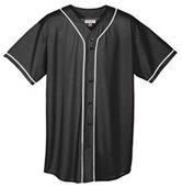 Augusta Mesh Button Front Braid Trim Jerseys Augusta Mesh Button Front Braid Trim Jerseys