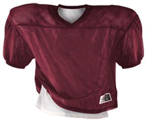 Outside: MAROON, Inside: WHITE