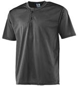 Augusta Sportswear Mesh Two-Button Baseball Jersey