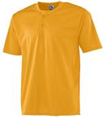 Augusta Sportswear Mesh Two-Button Baseball Jersey