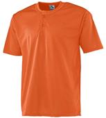 Augusta Sportswear Mesh Two-Button Baseball Jersey