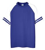 Augusta Youth Sleeve Stripe Six-Ounce Jerseys