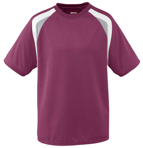 MAROON/ WHITE/ SILVER GREY