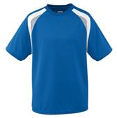 Augusta Youth Wicking Mesh Tri-Color Jerseys