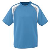 Augusta Youth Wicking Mesh Tri-Color Jerseys