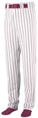 Augusta Striped Open Bottom Baseball/Softball Pant