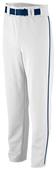 Augusta Open Bottom Baseball Pant w/Piping