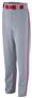 Open Bottom Baseball/Softball Pant with Piping