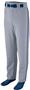 Youth Open Bottom Piping Baseball/Softball Pant