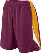 Augusta Girls' Wicking Duo Knit Attack Shorts
