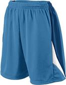Augusta Girls' Wicking Duo Knit Attack Shorts