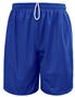 Soffe Adult Extra Long Polyester Mini-Mesh Shorts