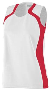 WHITE/ RED