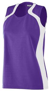 PURPLE/ WHITE