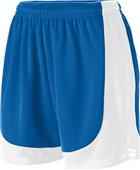 Augusta Girls' Wicking Mesh Endurance Shorts