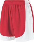 Augusta Girls' Wicking Mesh Endurance Shorts