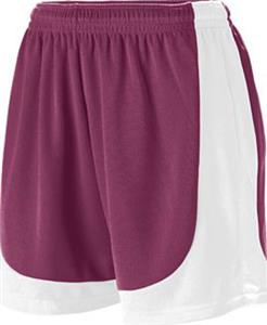 MAROON/ WHITE