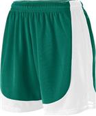 Augusta Girls' Wicking Mesh Endurance Shorts