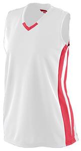 WHITE/ RED