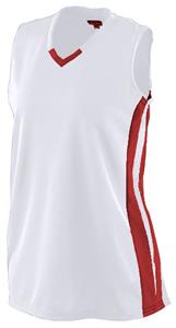 WHITE/ RED
