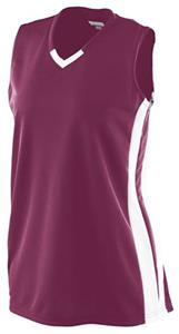 MAROON/ WHITE