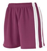 Augusta Girls' Wicking Mesh Powerhouse Shorts