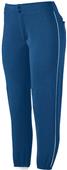 Augusta Women's Low-Rise Softball Pant with Piping