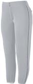 Augusta Women's Low-Rise Softball Pant with Piping