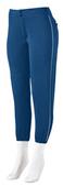 Augusta Girls' Low-Rise Softball Pant with Piping