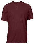 Soffe Dri 2 Button Henley Baseball Jerseys Soffe Dri 2 Button Henley Baseball Jerseys