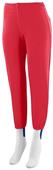Augusta Women's Solid Low-Rise Softball Pant