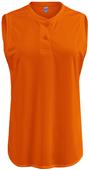 Soffe Dri Sleeveless Softball Henley Shirt Soffe Dri Sleeveless Softball Henley Shirt