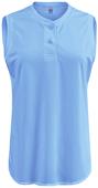 Soffe Dri Sleeveless Softball Henley Shirt Soffe Dri Sleeveless Softball Henley Shirt