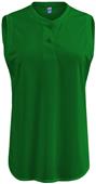 Soffe Dri Sleeveless Softball Henley Shirt Soffe Dri Sleeveless Softball Henley Shirt