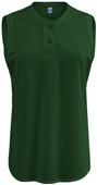 Soffe Dri Sleeveless Softball Henley Shirt Soffe Dri Sleeveless Softball Henley Shirt