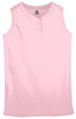 Augusta Ladies Sleeveless 2 Button Softball Jersey Augusta Ladies Sleeveless 2 Button Softball Jersey